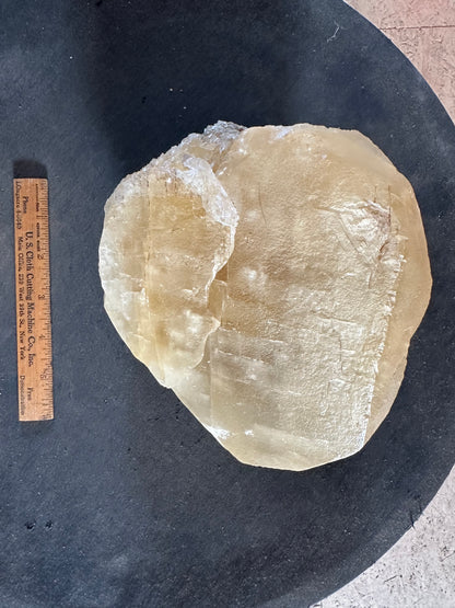 GIGANTIC Honey Calcite Specimen Approx. 9 lbs