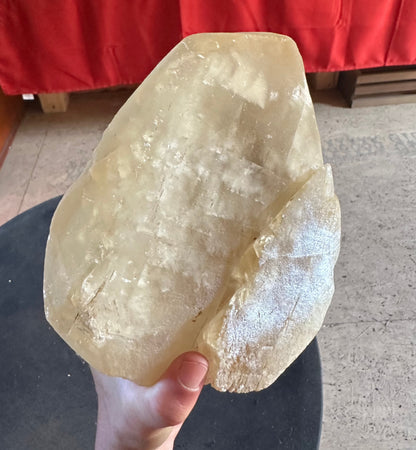 GIGANTIC Honey Calcite Specimen Approx. 9 lbs