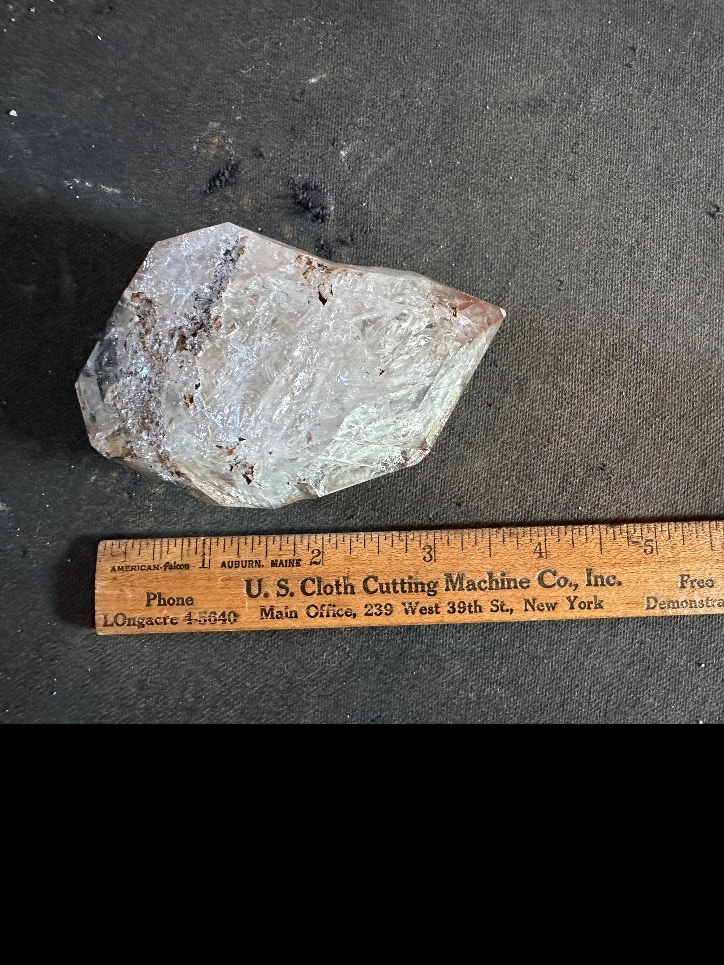 Herkimer Diamond Crystal "Palmer" Approx. .75 lbs