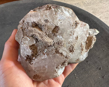 Herkimer Diamond Crystal "Palmer" Approx. 2 lbs