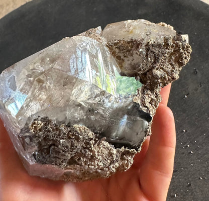 Herkimer Diamond Crystal "Palmer" Approx. 2 lbs