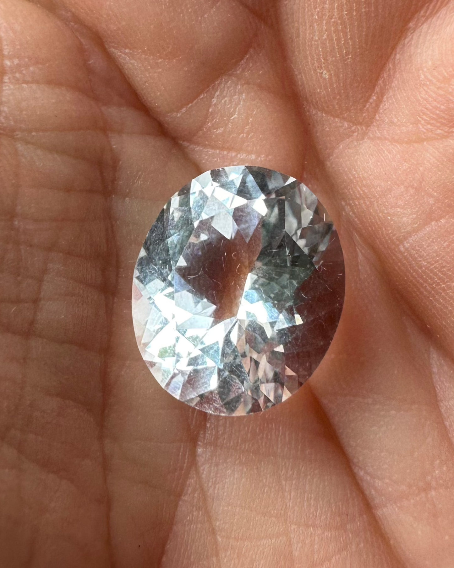 Professionally Faceted High Quality Herkimer Diamond Gemstone 10.10 ct