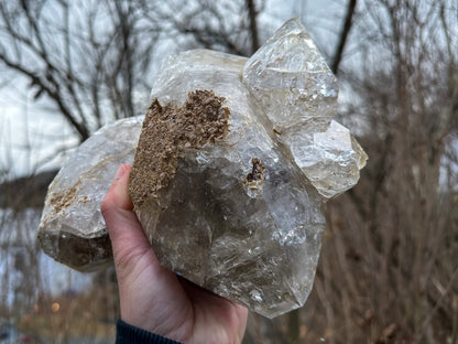 Herkimer Diamond "Goonie" Cluster, Large Approx. 7.1 lbs