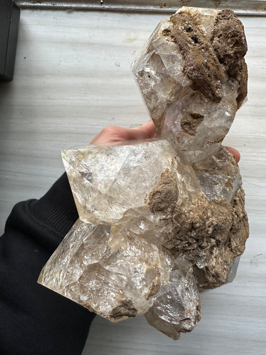 Herkimer Diamond "Goonie" Cluster, Large Approx. 7.1 lbs