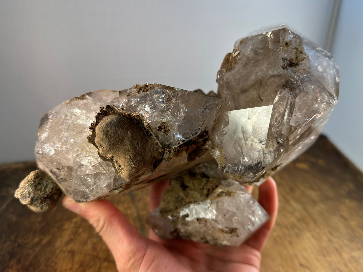 Herkimer Diamond "Goonie" Cluster Approx. 5.10 lbs