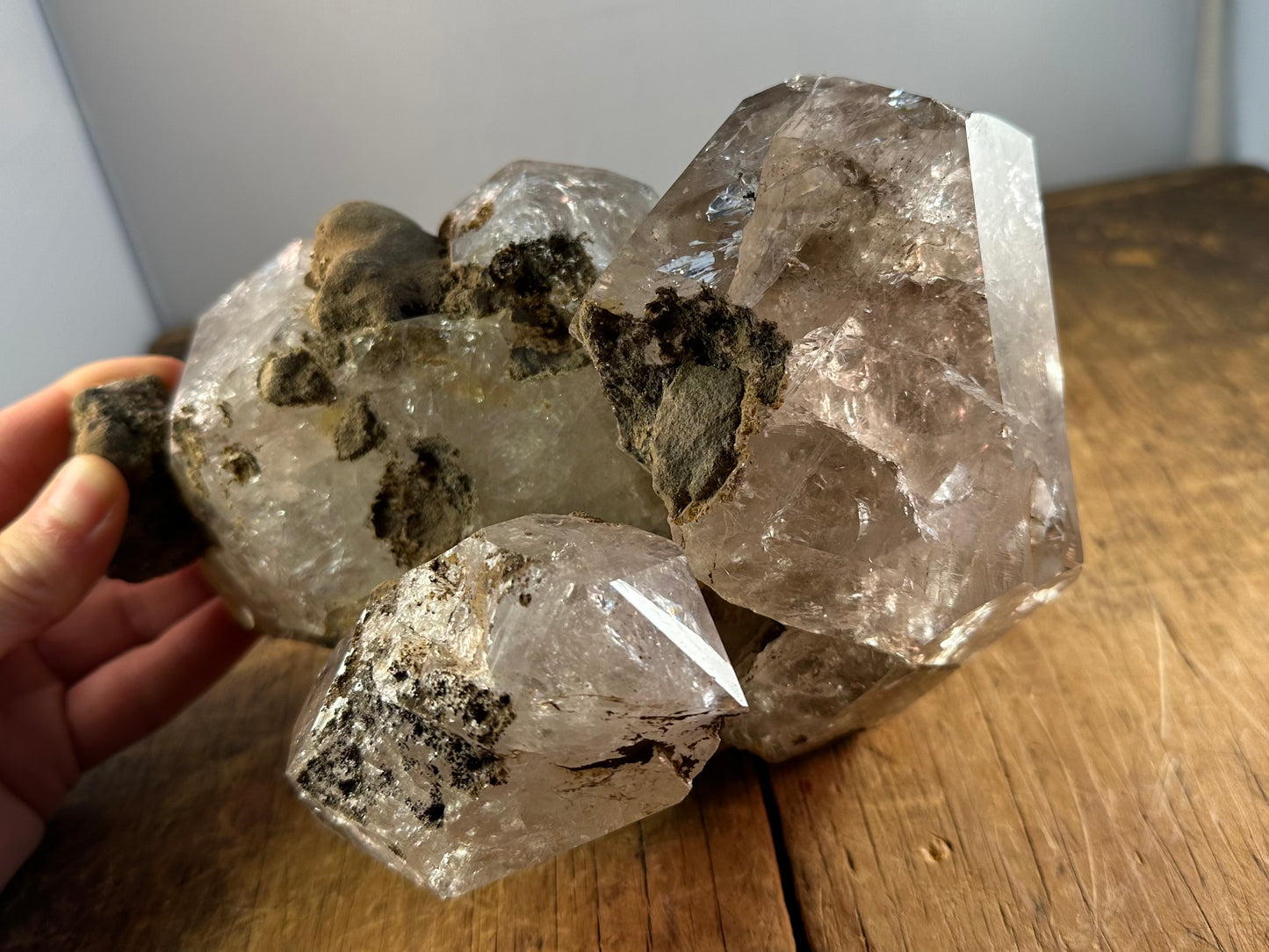 Herkimer Diamond "Goonie" Cluster Approx. 5.10 lbs