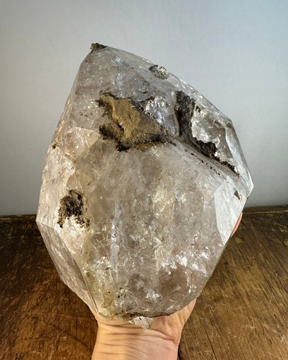 Repaired Herkimer Diamond Crystal "Goonie" Approx. 6.67 lbs