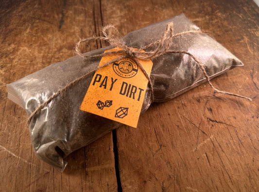 Quart Sized "Pay Dirt" Bags Containing Herkimer Diamonds