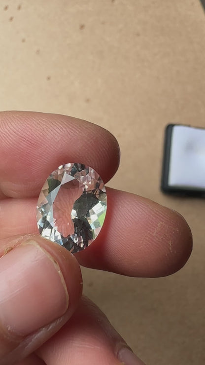 Professionally Faceted High Quality Herkimer Diamond Gemstone 5.55 ct