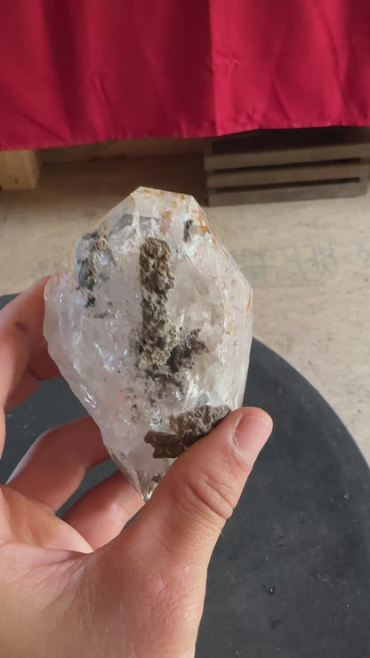 Herkimer Diamond Crystal "Palmer" Approx. .75 lbs